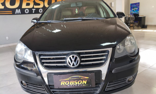 VW - VolksWagen Polo Sedan 1.6 Mi Total Flex 8V 4p 2008 Flex-0