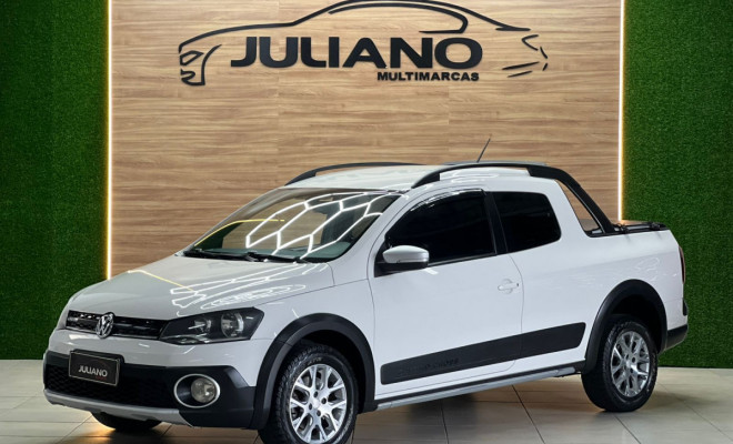 VW - VolksWagen Saveiro CROSS 1.6 T.Flex 16V CD 2015 Flex-0