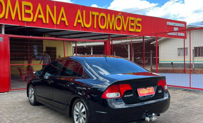 Honda Civic Sedan LXS 1.8/1.8 Flex 16V Aut. 4p 2009 Flex-1