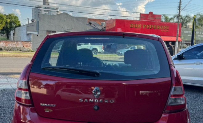 Renault SANDERO Authentique Hi-Flex 1.0 16V 5p 2013 Flex-0