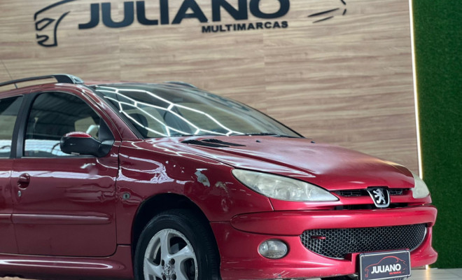 (REPASSE) Peugeot 206 SW Automatic (feline)1.6 Flex 16V 5p 2008 Flex-9