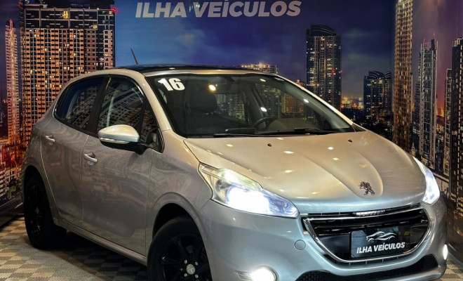 Peugeot 208 Allure inconcert 1.5 Flex 8V 5p Mec. 2016 Flex-1