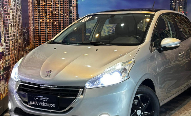 Peugeot 208 Allure inconcert 1.5 Flex 8V 5p Mec. 2016 Flex-0