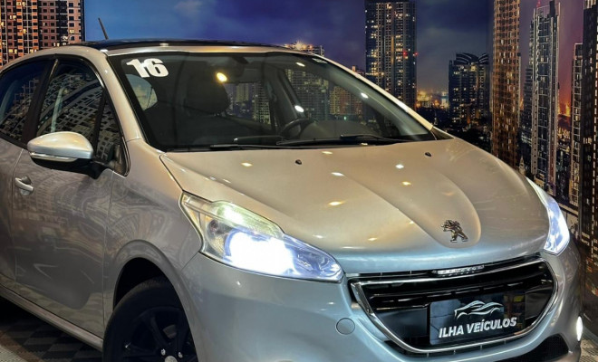 Peugeot 208 Allure inconcert 1.5 Flex 8V 5p Mec. 2016 Flex-2