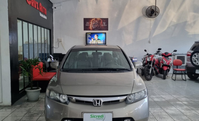 Honda Civic Sedan EXS 1.8/1.8 Flex 16V Aut. 4p 2007 Gasolina-1