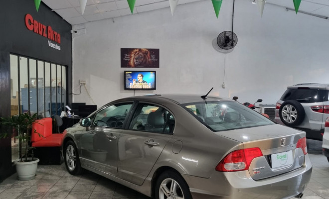 Honda Civic Sedan EXS 1.8/1.8 Flex 16V Aut. 4p 2007 Gasolina-7