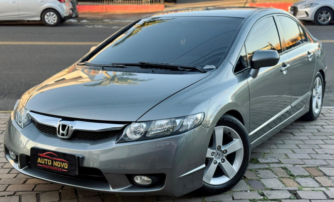 Honda Civic Sedan LXS 1.8/1.8 Flex 16V Mec. 4p 2009 Flex-0