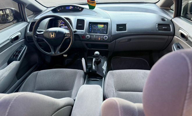 Honda Civic Sedan LXS 1.8/1.8 Flex 16V Mec. 4p 2009 Flex-9