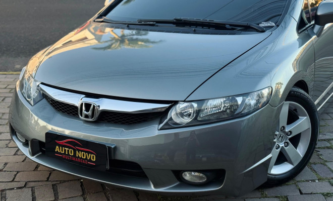 Honda Civic Sedan LXS 1.8/1.8 Flex 16V Mec. 4p 2009 Flex-1