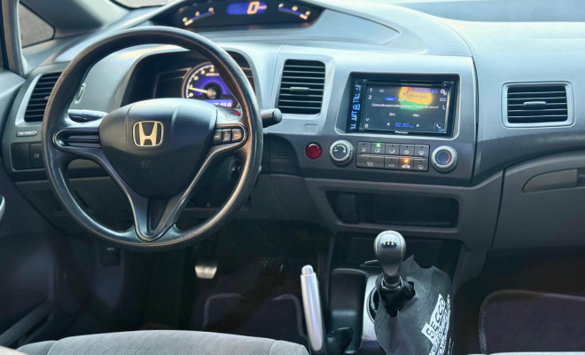 Honda Civic Sedan LXS 1.8/1.8 Flex 16V Mec. 4p 2009 Flex-12