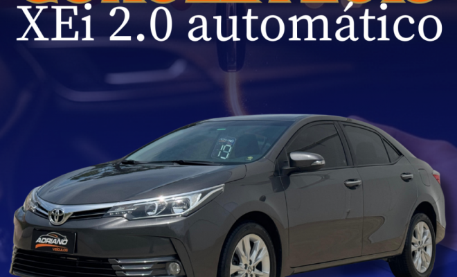 COROLLA XEI 2.0 AUT. 2019 | A VERSÃO MAIS DESEJADA COM APENAS 77 MIL KM!-18
