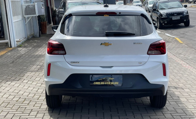 GM - Chevrolet ONIX HATCH LT 1.0 12V TB Flex 5p Mec. 2023 Flex-6