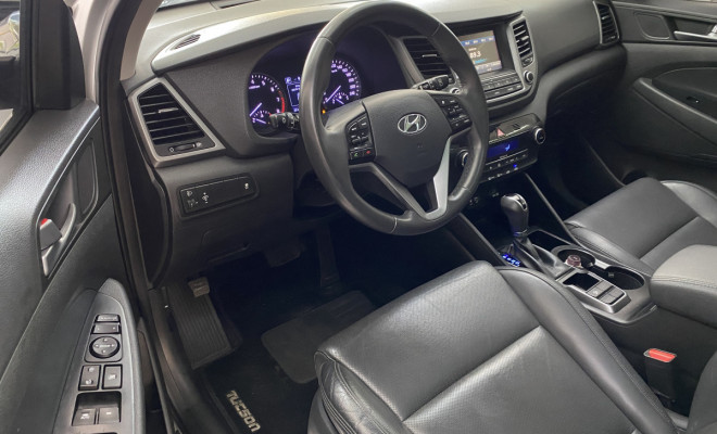 Tucson GLS 1.6 Turbo Aut 2018 Gasolina-5
