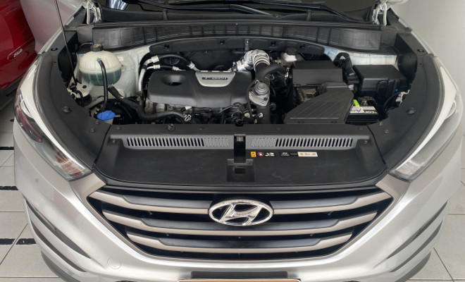 Tucson GLS 1.6 Turbo Aut 2018 Gasolina-14