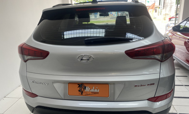 Tucson GLS 1.6 Turbo Aut 2018 Gasolina-3
