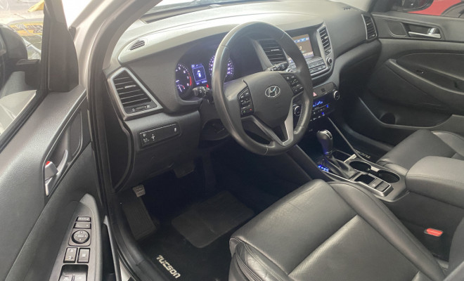 Tucson GLS 1.6 Turbo Aut 2018 Gasolina-5