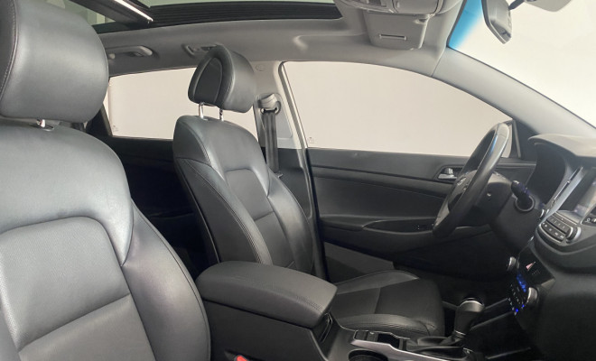 Tucson GLS 1.6 Turbo Aut 2018 Gasolina-9