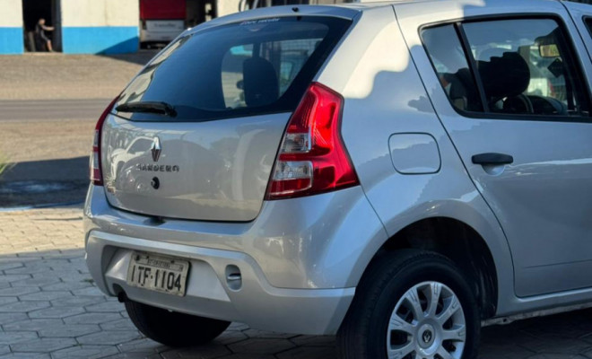 Renault SANDERO Authentique Hi-Flex 1.0 16V 5p 2012 Flex-4