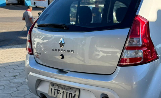 Renault SANDERO Authentique Hi-Flex 1.0 16V 5p 2012 Flex-2