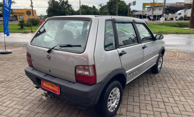 Fiat Uno Mille WAY ECONOMY 1.0 F.Flex 4p 2009 Flex-3