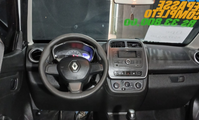 Renault KWID Zen 1.0 2020 COMPLETO / REPASSE / 100% FINANCIADO-6