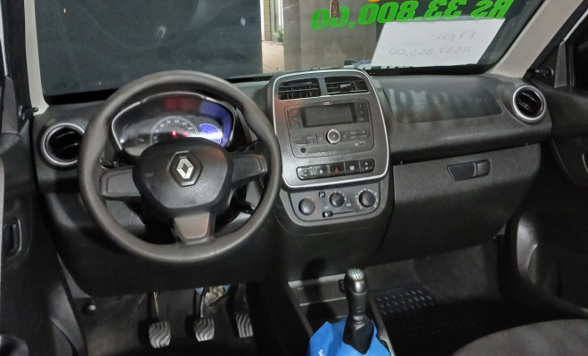 Renault KWID Zen 1.0 2020 COMPLETO / REPASSE / 100% FINANCIADO-9