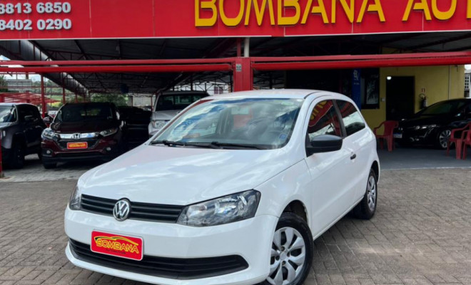 VW - VolksWagen Gol (novo) 1.0 Mi Total Flex 8V 4p 2014 Flex