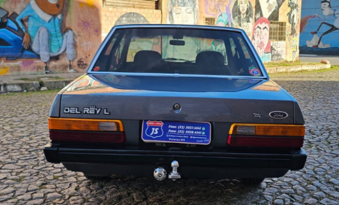 Ford Del Rey L 1.8 / 1.6 2p e 4p 1987 Álcool-3