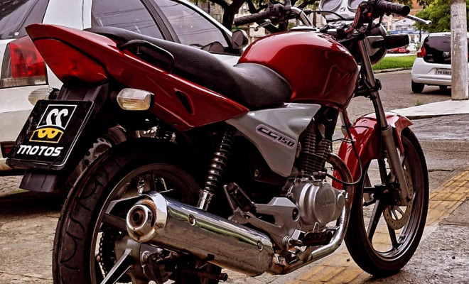 HONDA CG 150 SPORT ano 2008-1