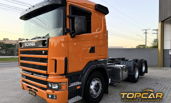 SCANIA R-124 GA 420 6x2 NZ/4x2 3-Eixos 2p (die) 2007 Diesel-2