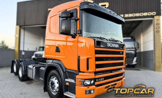 SCANIA R-124 GA 420 6x2 NZ/4x2 3-Eixos 2p (die) 2007 Diesel-1