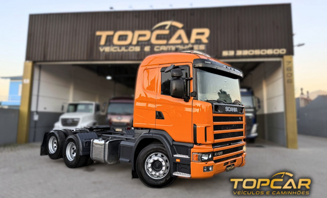 SCANIA R-124 GA 420 6x2 NZ/4x2 3-Eixos 2p (die) 2007 Diesel-0