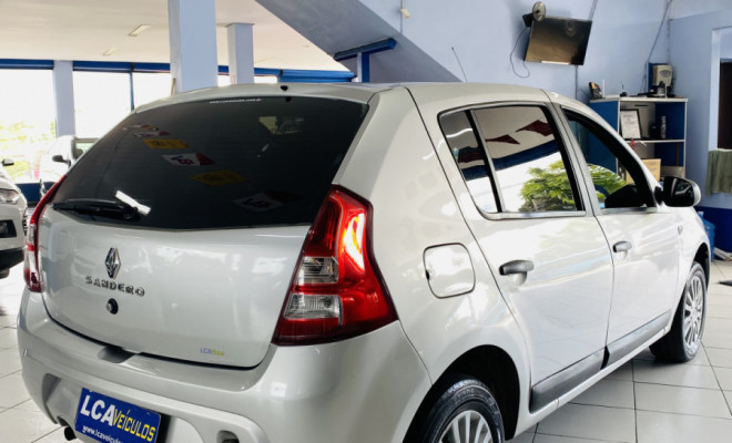 Renault SANDERO Authentique Hi-Flex 1.0 16V 5p 2009 Flex-4