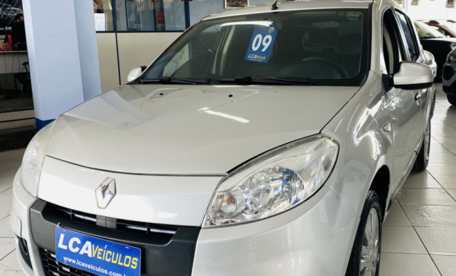 Renault SANDERO Authentique Hi-Flex 1.0 16V 5p 2009 Flex-1