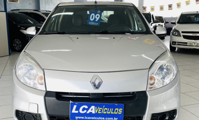 Renault SANDERO Authentique Hi-Flex 1.0 16V 5p 2009 Flex-0