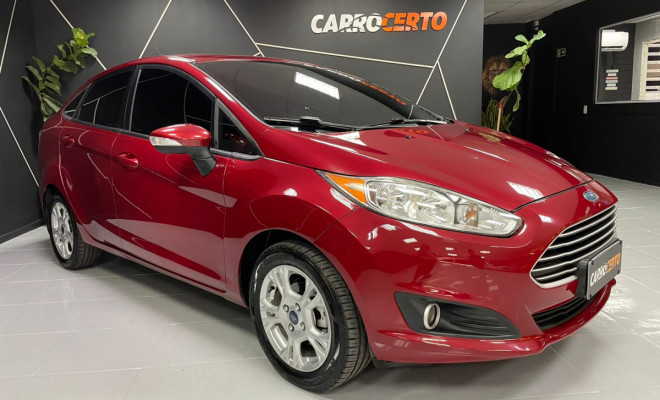 Ford Fiesta Sedan SE 1.6  2014 Flex  ÓTIMO DESEMPENHO E ACABAMENTO-0