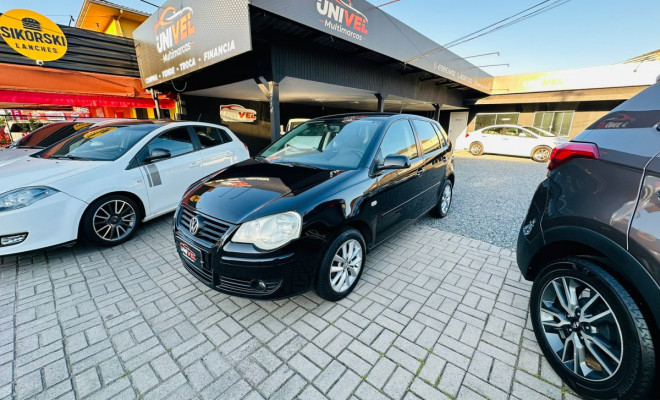 VW - VolksWagen Polo SPORTLINE 1.6 Mi Total Flex 8V 5p 2008 Flex-0