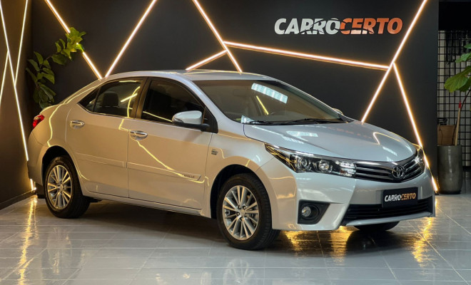 Toyota Corolla ALTIS 2.0  Aut 2015   O mais top esta na loja