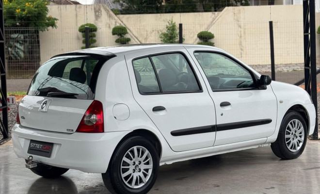 Renault Clio Authentique Hi-Flex 1.0 16V 5p 2008 Flex-2