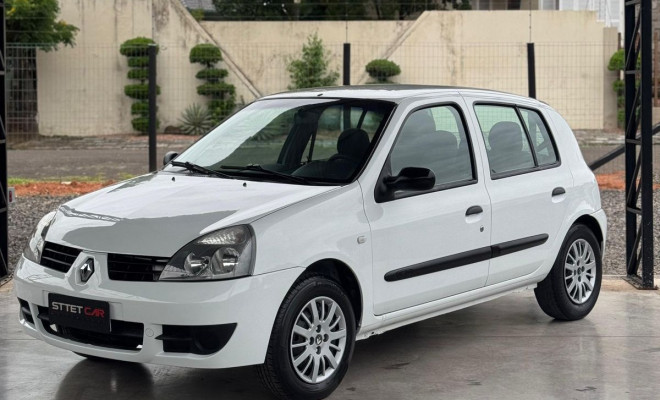 Renault Clio Authentique Hi-Flex 1.0 16V 5p 2008 Flex