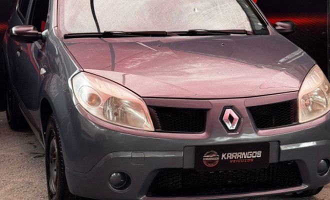 Renault SANDERO Expression Hi-Flex 1.6 8V 5p 2008 Flex-1