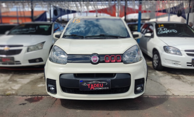 Fiat UNO SPORTING Dualogic 1.4 EVO Flex 8V 4p 2015 Flex-0