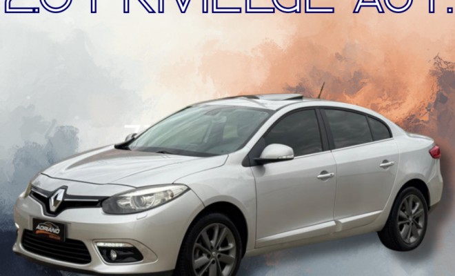 RENAULT FLUENCE PRIVILÈGE 2.0 AUT. 2015 | TETO SOLAR E CONFORTO PREMIUM.-18