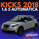 NISSAN KICKS S 1.6 AUT 2018 | OPORTUNIDADE - CONFORTO E ECONOMIA-18