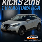 NISSAN KICKS S 1.6 AUT 2018 | OPORTUNIDADE - CONFORTO E ECONOMIA-18