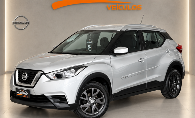 KICKS S 1.6 Aut. 2018 - Automática, Completa e Econômica!