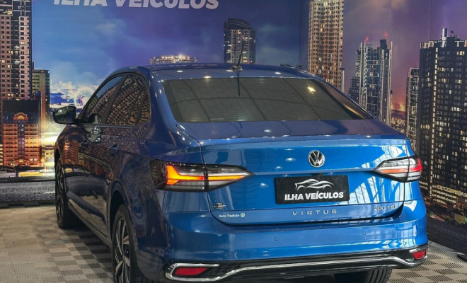 VW - VolksWagen VIRTUS Highline 200 TSI 1.0 Flex 12V Aut 2024 Flex-12
