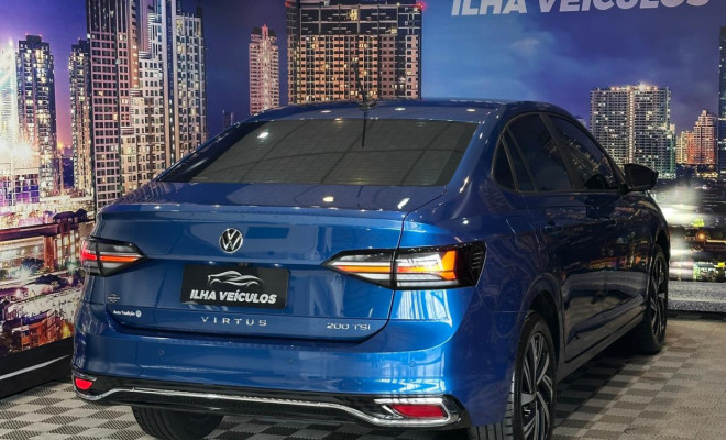 VW - VolksWagen VIRTUS Highline 200 TSI 1.0 Flex 12V Aut 2024 Flex-10