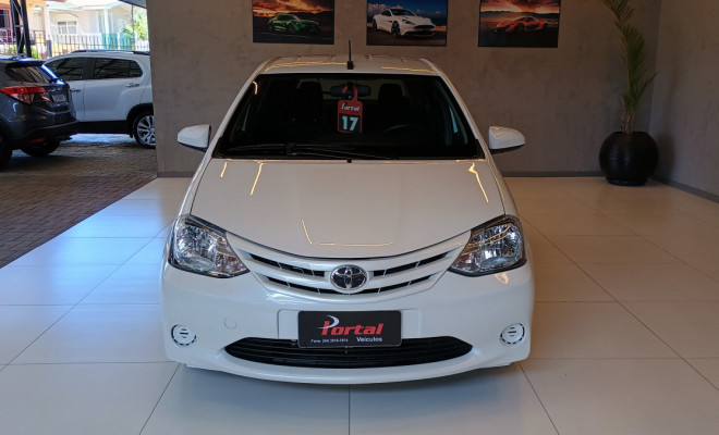 Toyota ETIOS X 1.3 Flex 16V 5p Aut. 2017 Flex C/IPVA 2026 PAGO-1