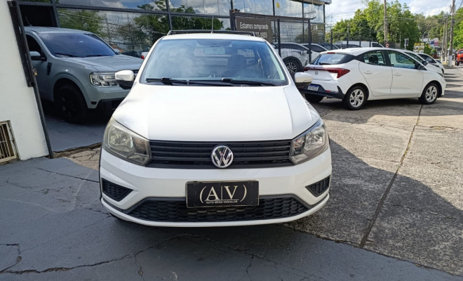 VW - VolksWagen Saveiro Trendline 1.6 T.Flex 8V 2018 Flex-1